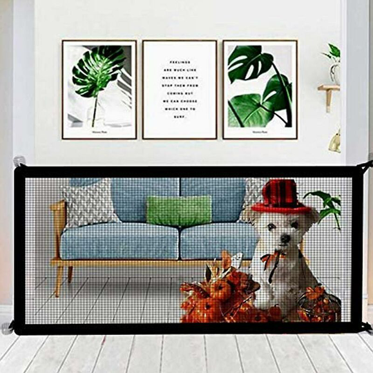 Pet Magic Gate,baby Safety Gate,portable Folding Dog Gate For Hall Thsinde