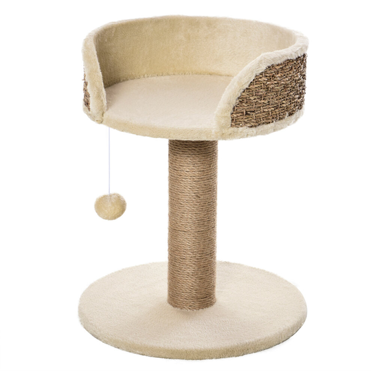PawHut Cat Tree Tower Activity Climbing Stand w/ Scratching Posts