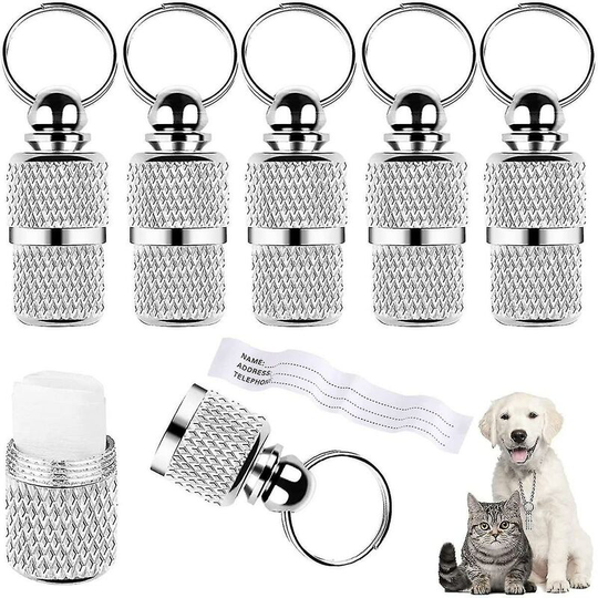 10pcs Pet Dog Cat Address Holder