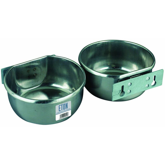 Stainless Steel D-Cup c/w Bolt-On Mounting Plate Kit - 850 Ml - 660332 - Eton