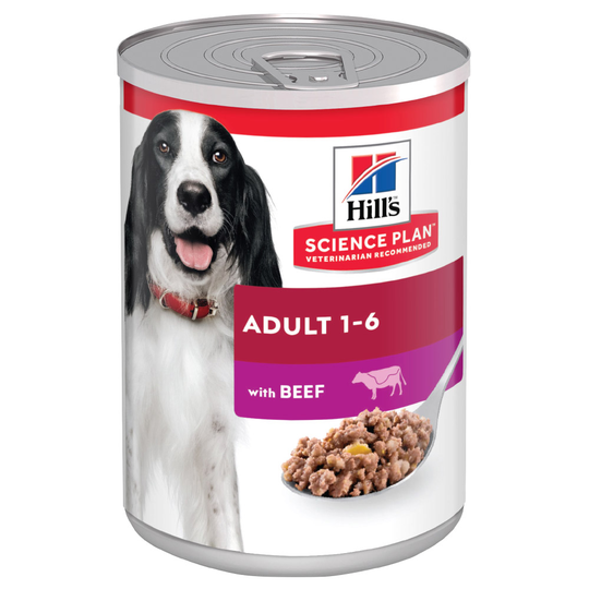 Hill's Science Plan Adult - Saver Pack: Beef (12 x 370g)