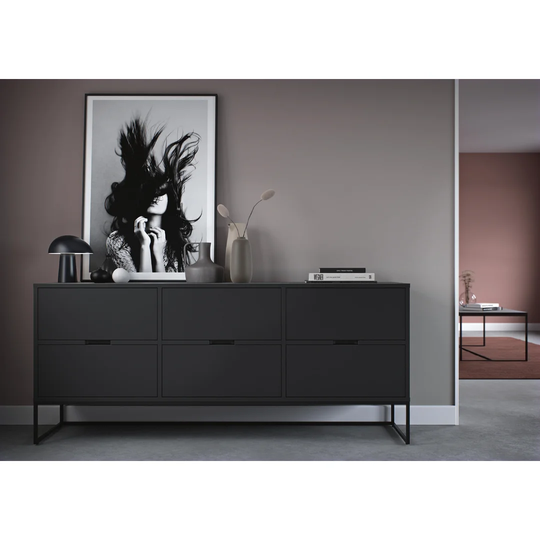 Lipp 176 Cm Wide 6 Drawer Sideboard