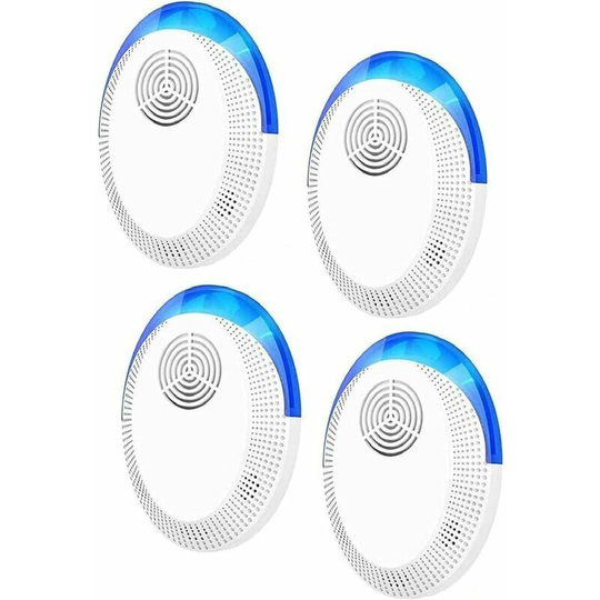 Flkwoh - Ultrasonic Insect Repellent, Electronic Pest Control Plug for Spiders, Rats, Cockroaches, Mosquitoes, Insects, Fleas, Safe for Children and