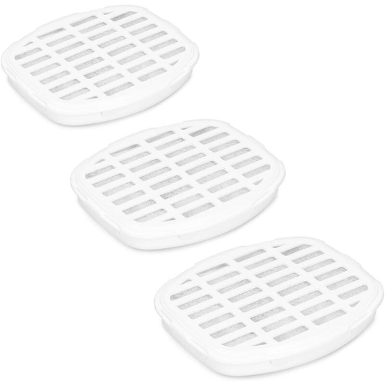 3x Cat Dog Fountain Filter - Set of Activated Carbon Filters - Replacement for Water Fountain - Anti Dirt Dust and Odor Thsinde
