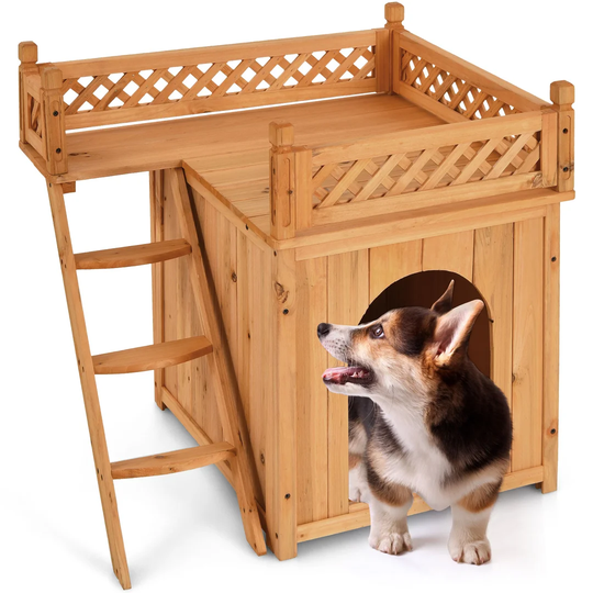 Cuthbertson Wooden Dog House