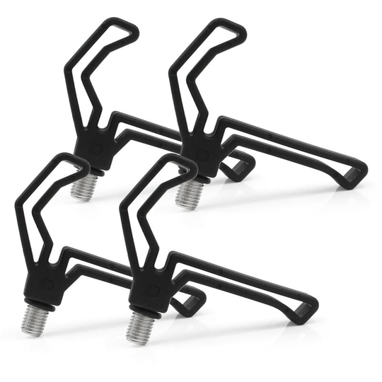 Fishing Rod Rest Pole Holder Bracket Support Fishing Tackle Accessories,model:Black 4pcs - model:Black 4pcs