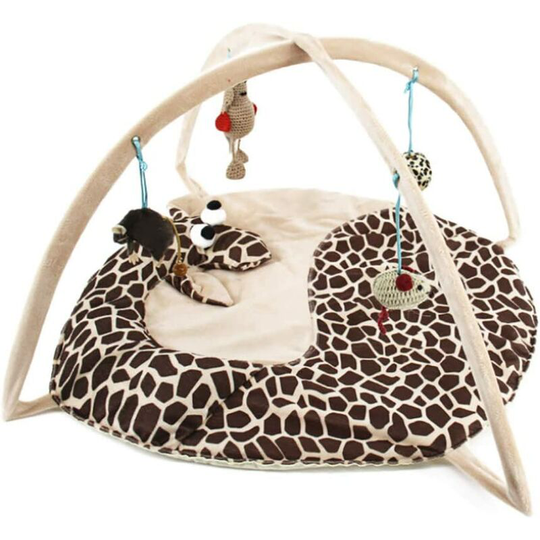 Readcly - Awakening and play mat for cat dog with mouse doll