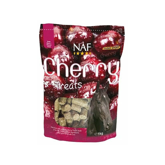 NAF - Cherry Horse Treats (1kg) (Red) - Red