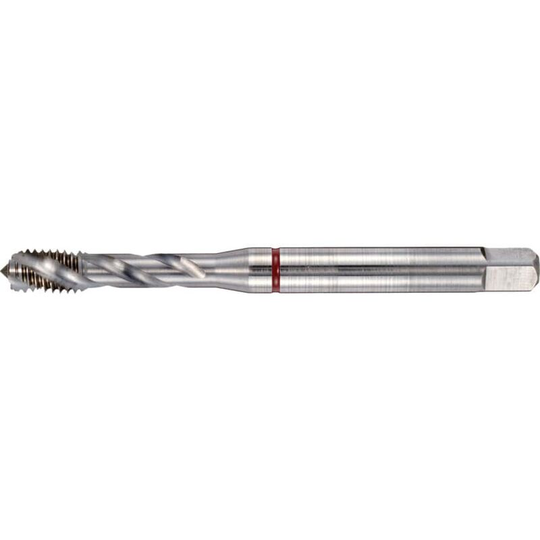 Dormer - E260 M8 hss-e Red Ring Spiral Flute Machine Tap - Bright Finish - din 371