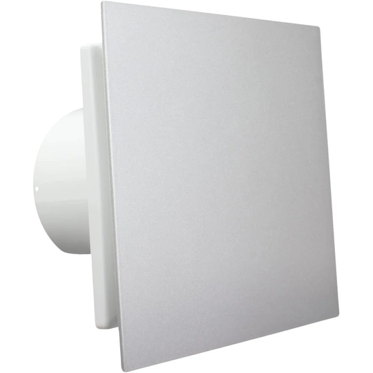 NAZAIR Standard Bathroom Extractor Fan With Platinium Cover