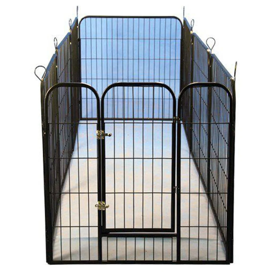 Pet Modular Puppy Pen Black 79 x 81cm