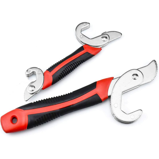 2 x 9-32mm Adjustable Wrenches Multifunction Adjustable Wrenches Universal Wrench Kit (2pcs)