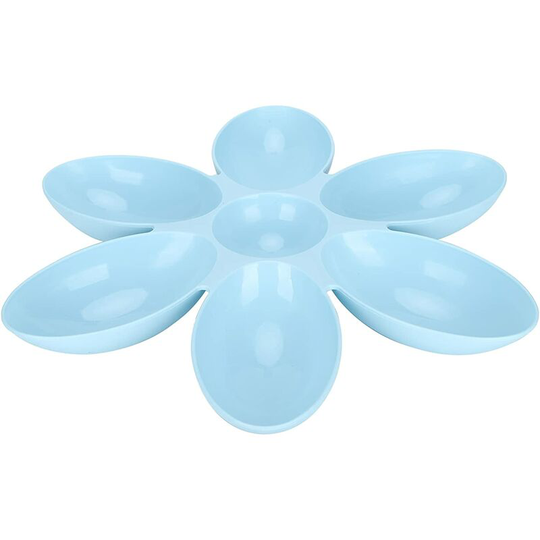 Cat Food and Water Bowl, Food Grade Cat Food Bowl for Food and Water(Blue)