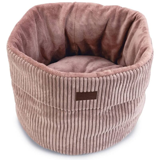 Cat Basket Ribbed Pink 50x35 cm Designed By Lotte Pink