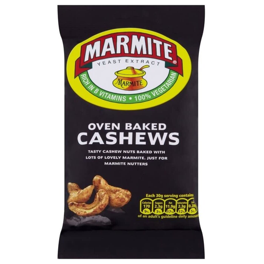 Marmite Cashew Nuts (90g) - Pack of 6