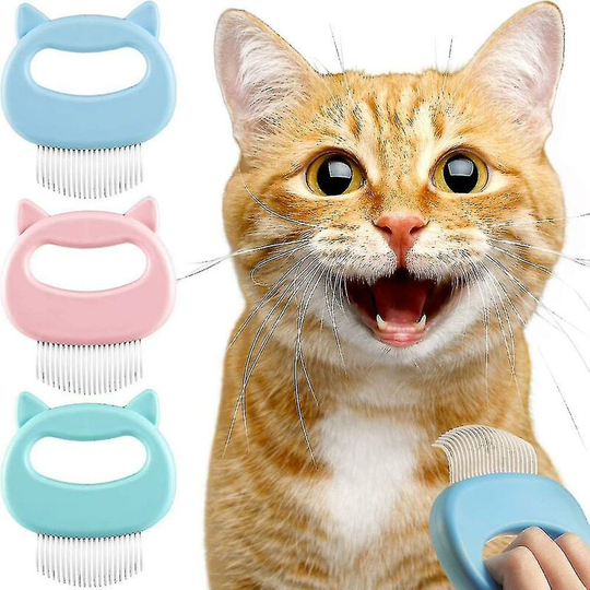 THSINDE 3 Pack Pet Massaging Brush Dogs Cats Grooming Shedding Cleaning Brush Hair,,