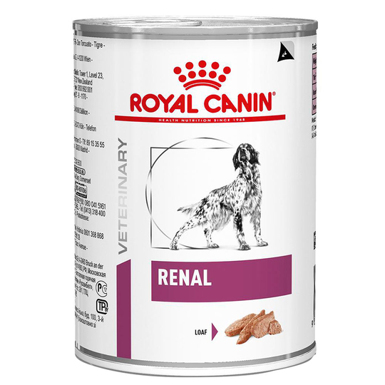 Royal Canin Veterinary Dog - Renal Mousse - 12 x 410g