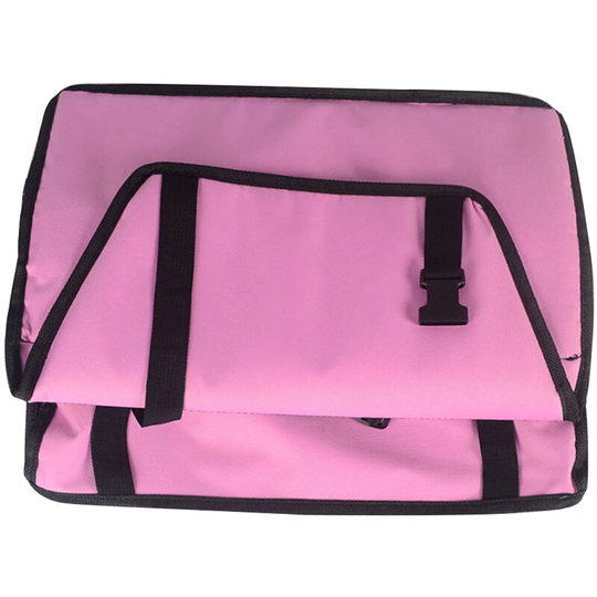 New Folding Pet Dog Cat Car Seat Safe Travel Carrier Kennel Puppy Handbag, Pink - Pink