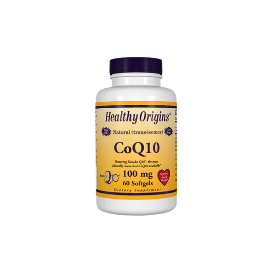 Healthy Origins CoQ10, 100mg x 60 Softgels