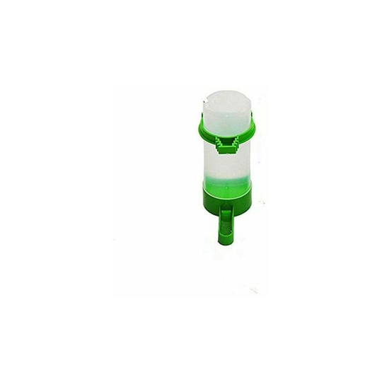 Birdcage Drinker - Plastic Bird Feeder/Water Dispenser Automatic Cage Water Dispenser for Parrot Budgies (140ml)