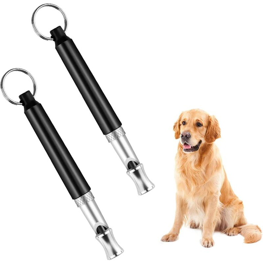 Heguyey - Dog whistle, ultrasonic dog whistle, professional ultrasonic whistle, adjustable high frequency dog accessories, for modern dog training, 2