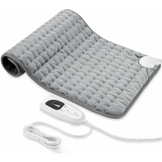 Joorrt - Heating Pad, Electric Heat Pads for Pain and Cramp Relief - Electric Fast Heat Pad with Heat Settings - Auto Shut Off (12 x 24''...)