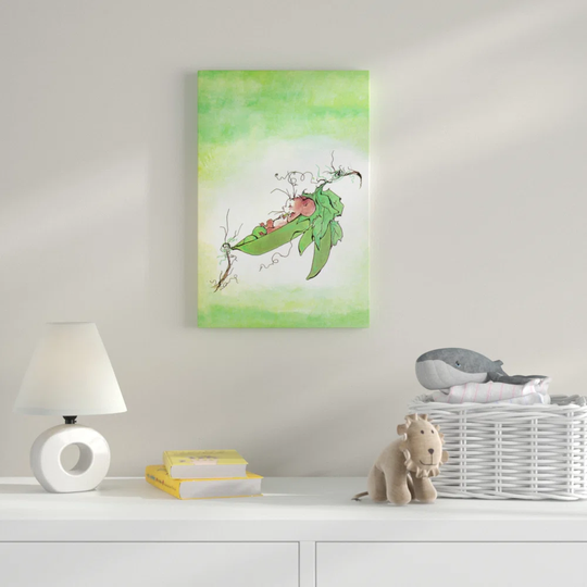 Sleeping Mouses Canvas Art