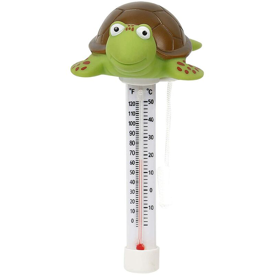 Perle Raregb - Perle rare floating pool thermometer, pond water thermometer with rope, baby pool thermometer, unbreakable, for outdoor and indoor