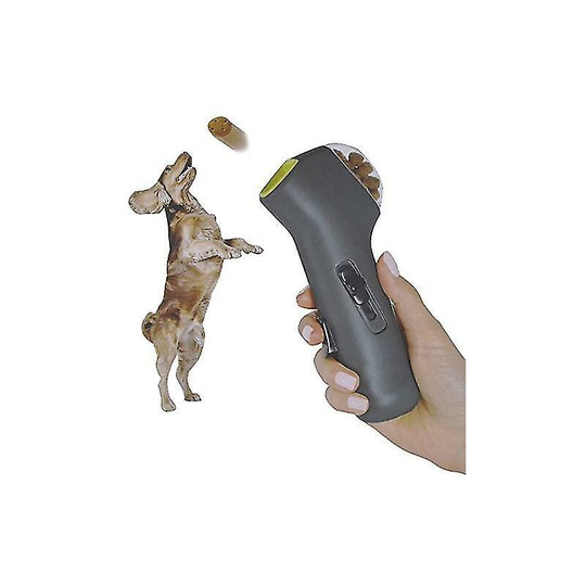 Father's Day Thsinde Dog Training Snack Launcher Pet Food Thrower Snack Food Feeder Catapult Gun Dog Toy
