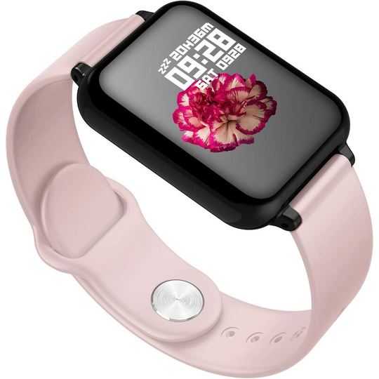 FVO - Women Men Bluetooth Smartwatch for Android iOS Pedometer Sport Watch Heart Rate Monitor Activity Trackers Smartwatch Waterproof IP68 Music