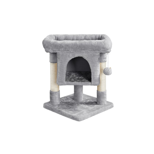 Yaheetech 2-Level Cat Tree Condo Kitten Condo House Cat Tree Tower