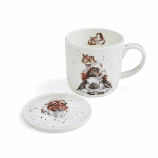 Piggy in the Middle Bone China Mug