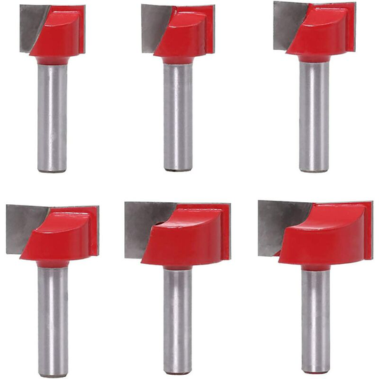 Bearsu - 9 Piece Floor Cleaning Cutter Set 8 mm Shank Planer Cutter for Floor Cleaning Woodworking Tool Bit