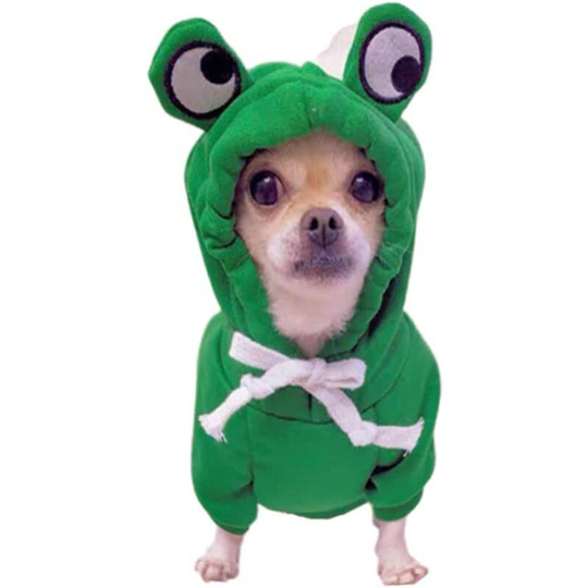 Dog Hoodie,Dog Winter Clothes Dog Coat Cat Costume Warm Pet Jacket Cold Weather Clothing for Cats Small Medium Dogs (Small)