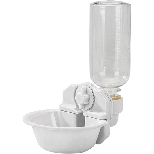500ML Water Dispenser Hamster Cage Automatic Water Dispenser Rabbit Water Bottle for Rabbit, Chinchilla, Guinea Pig, Pig, Hedgehog, Ferret