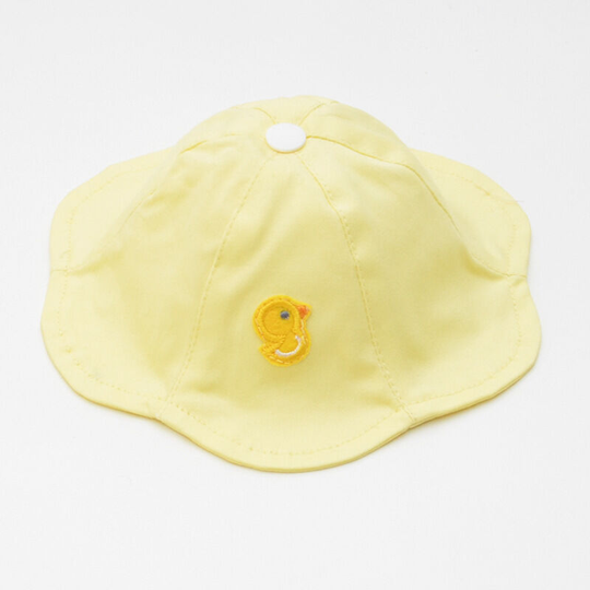 Melon cap - yellow (l) pet hat puppy hat dog sun hat sun hat dog jewelry pet jewelry cat hat