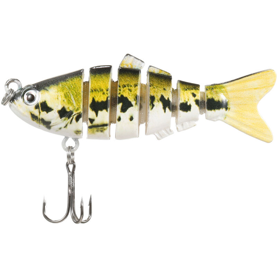 TARUOR Multi Jointed Swimbait Lures for Fishing 6 Segment Lifelike Artificial Hard Bait Crankbaits Fishing Lure Tackle,Color 3 - Color 3