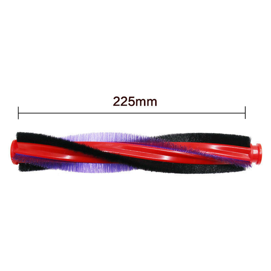 2 Pack - For Dyson Vacuum Cleaner Accessories V6 DC59 DC62 SV03 Electric Brush Head Roller Floor Brush Front - Replacement Roller Rod - Diameter 225mm