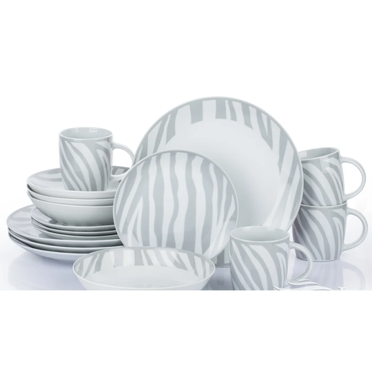 Bergamot 16 Piece Dinnerware Set, Service for 4