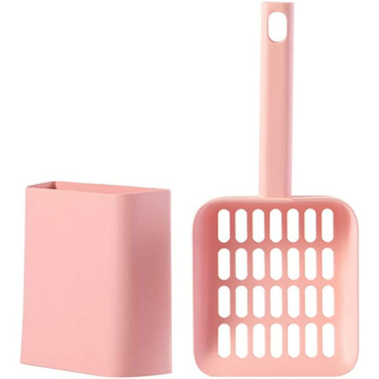 Litter scoop Cat litter scoop with holder Cat litter scoop Ergonomic handle Cat litter boxes for cleaning the litter box