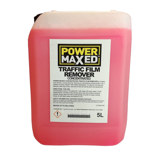 Power Maxed Tfr5000 Concentrate Traffic Film Remover, 5 Liters
