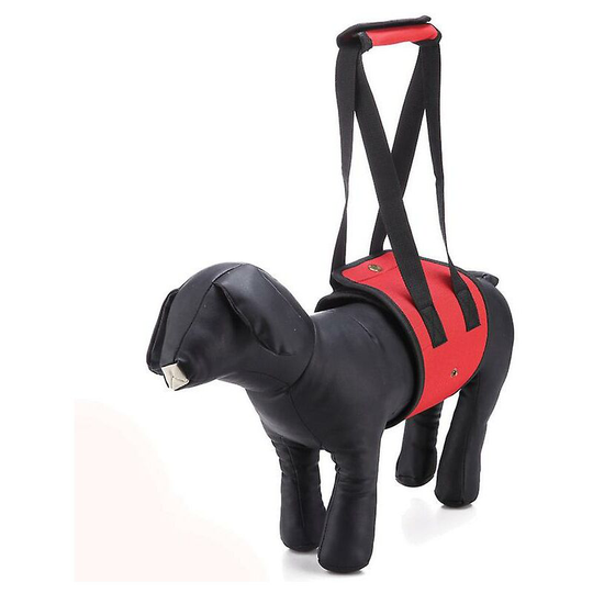 Sun Flowergb - Dog Harness for Hind Legs Helps Senior Dogs with Reduced Mobility, Support Dog Lifting Harness for Dogs, Dog Lifter for Arthritis red l