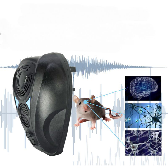Ultrasonic Repellent, 2pcs Ultrasonic Mice Repellent, Mosquito Insect Repellent Rodents, Multipurpose Occasions Anti Rats, Ants, Cockroaches, Rodent