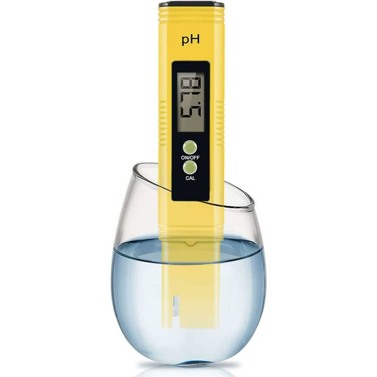 Digital Ph Meter, 0.01 Ph pH Meter High Accuracy Water Quality Tester with 014 Ph Measuring Range for Home Drinking, Swimming Pool and Aquarium Wa
