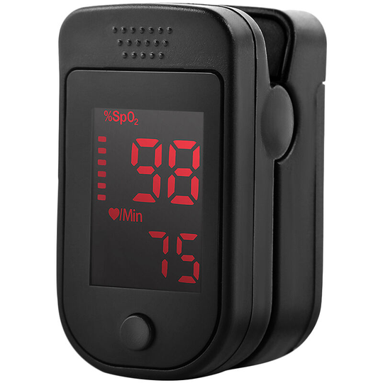 Fingertip Pulse Oximeter led Digital Display for Gauging Pulse Rate Blood Oxygen Saturation Home Health Care