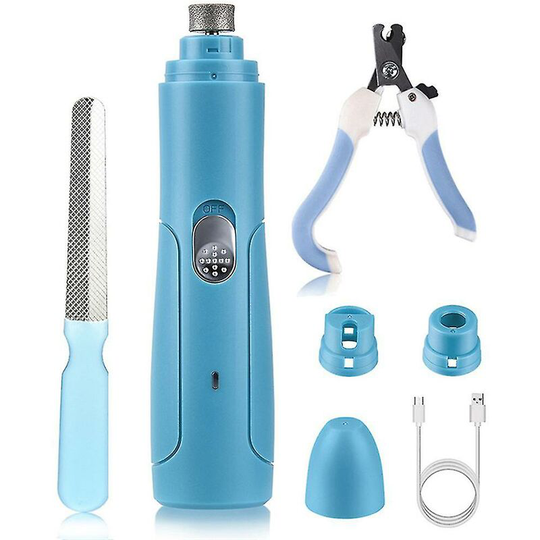 Dog Nail Grinder Professional Rechargeable Pet Nail Trimmer Scissors Grooming Kit For Large Medium Small Dogs Cats Pet Thsinde