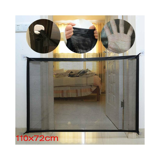 Magic Mesh Dog Gate | Retractable Pet Gate