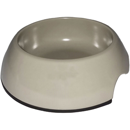 Ancol Hungry Paws Dog Bowl (One Size) (Grey) - Grey