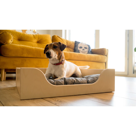 Dulin Dog Sofa in Light Brown