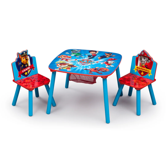 Kids 3 Piece Square Table and Chair Set